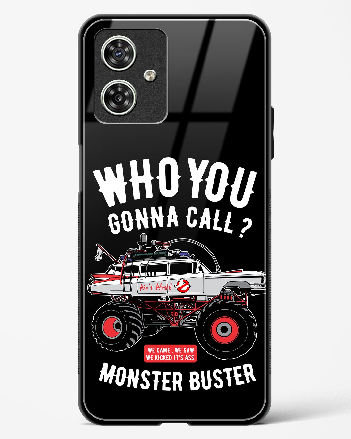 Monster Truck Glass Phone Case-Moto G54 5G