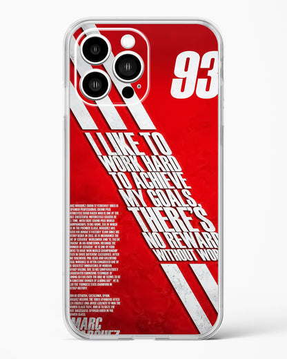 Moto GP Inspired Clear Silicone Case