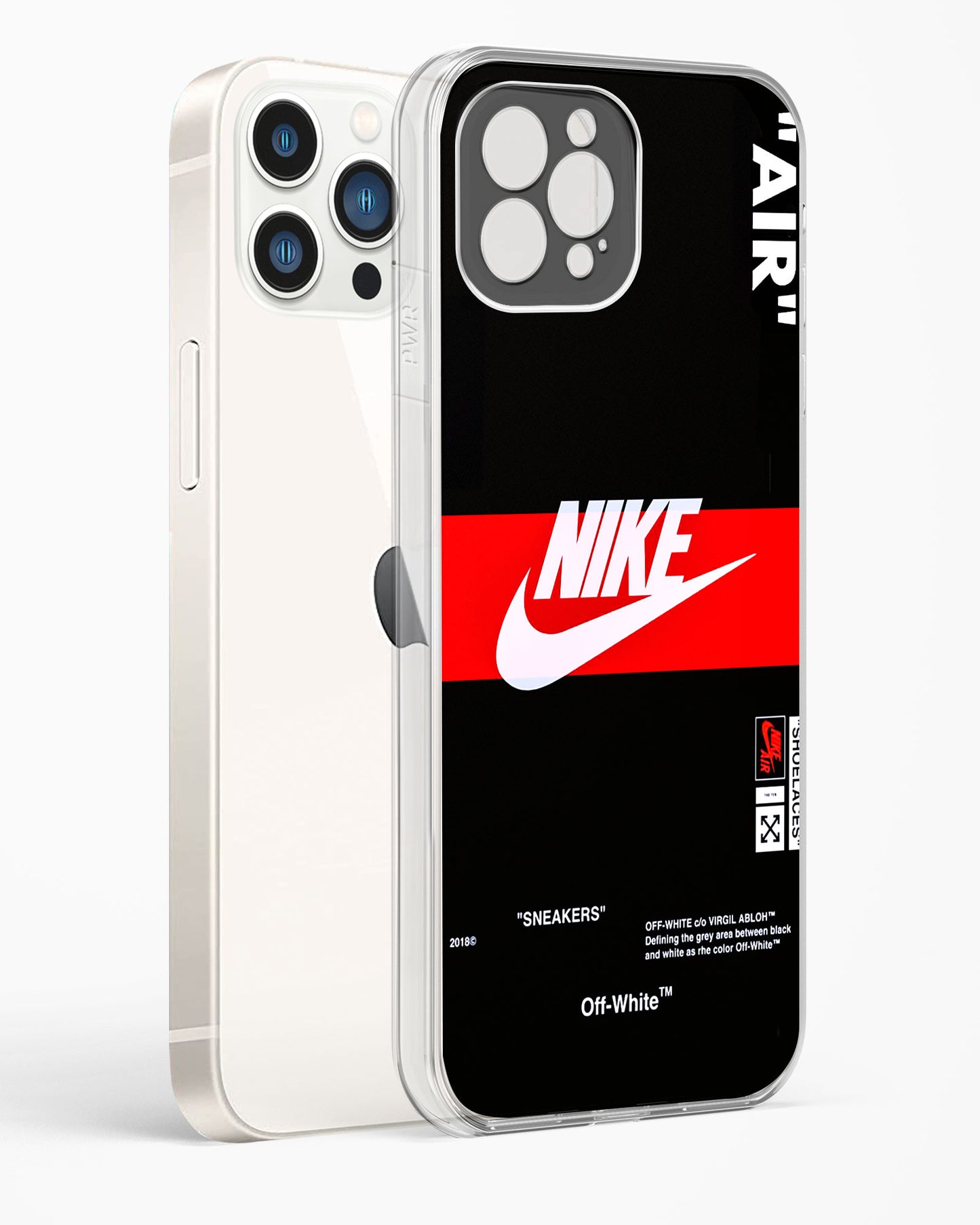 Off-White Quoted Clear Silicone Case