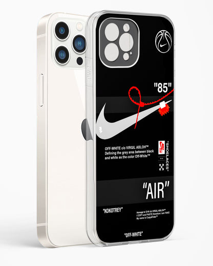 Off White AIR-Label Clear Silicone Case