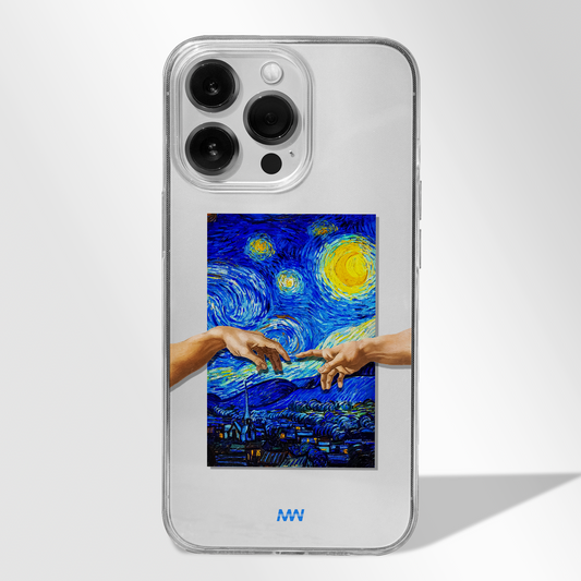 Starry Night Painting Inspired CLEAR CASE