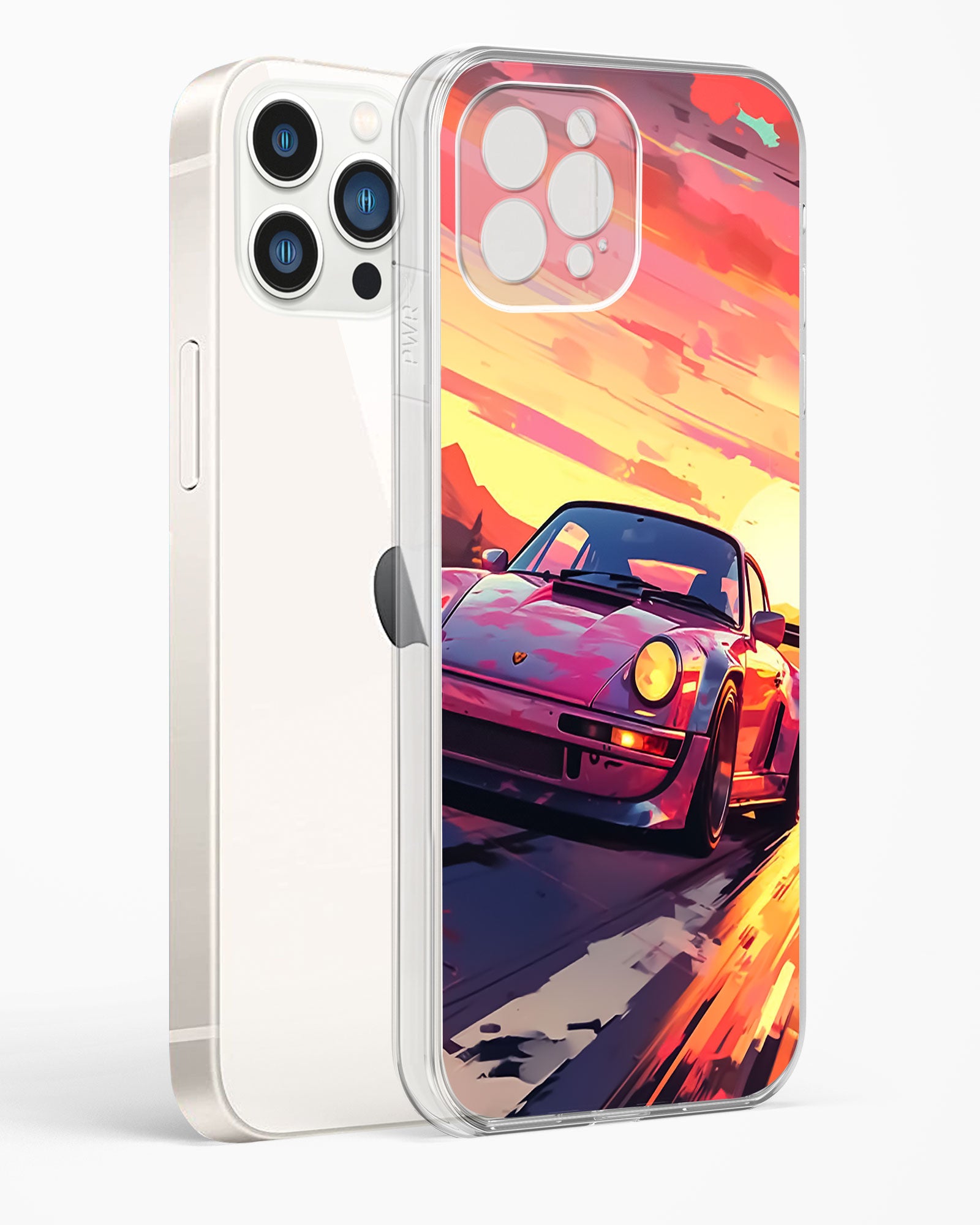 Racing Art Clear Silicone Case