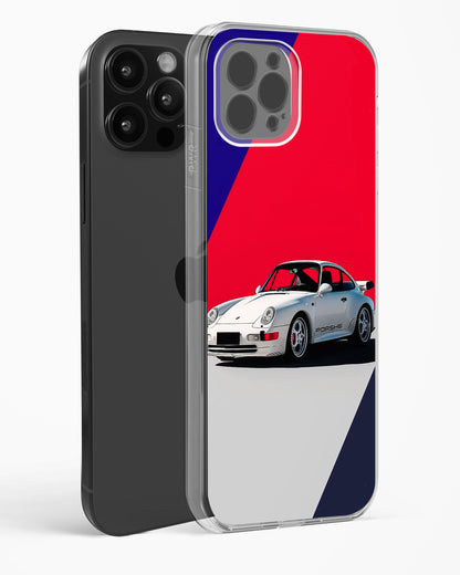 Racing Car Inspired Clear Silicone Case