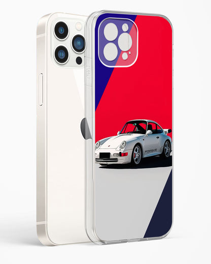 Racing Car Inspired Clear Silicone Case