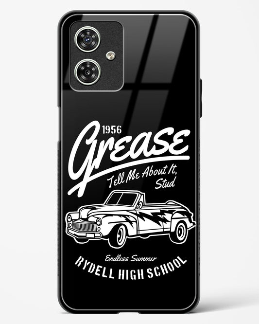 Retro Rydell High Grease Glass Phone Case-Moto G54 5G