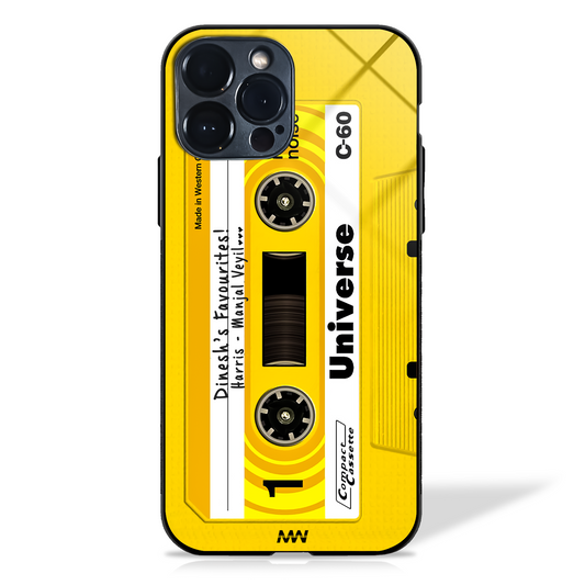 Retro Audio Cassette Inspired Glass Cases -  - MW Stuffs - 