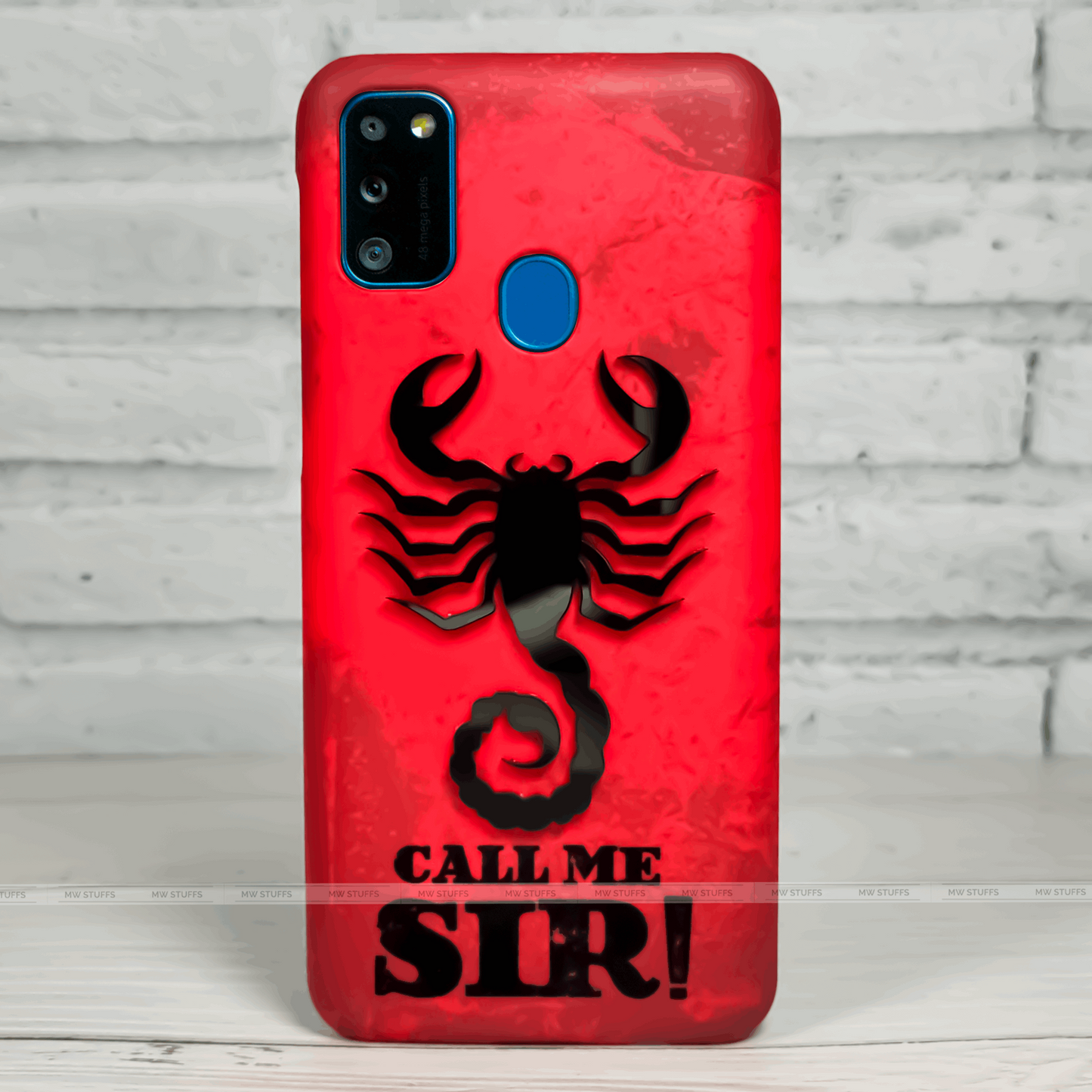 Call Me Sir Scorpion 4D Matte Case