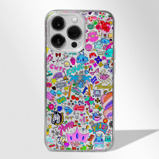 Sassy Epic Doodles CLEAR CASE -  - MW Stuffs - 