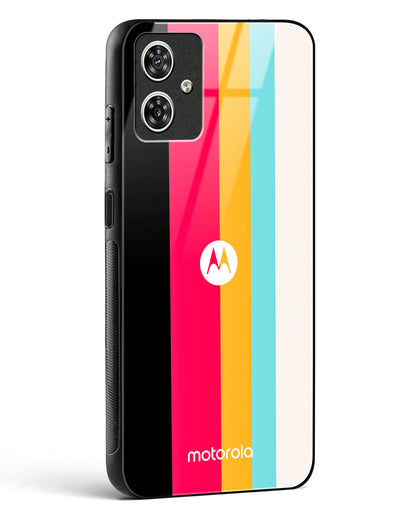 Spectrum Stripe Glass Phone Case-Moto G54 5G