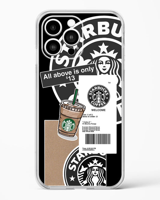 Starbucks Black Clear Silicone Case