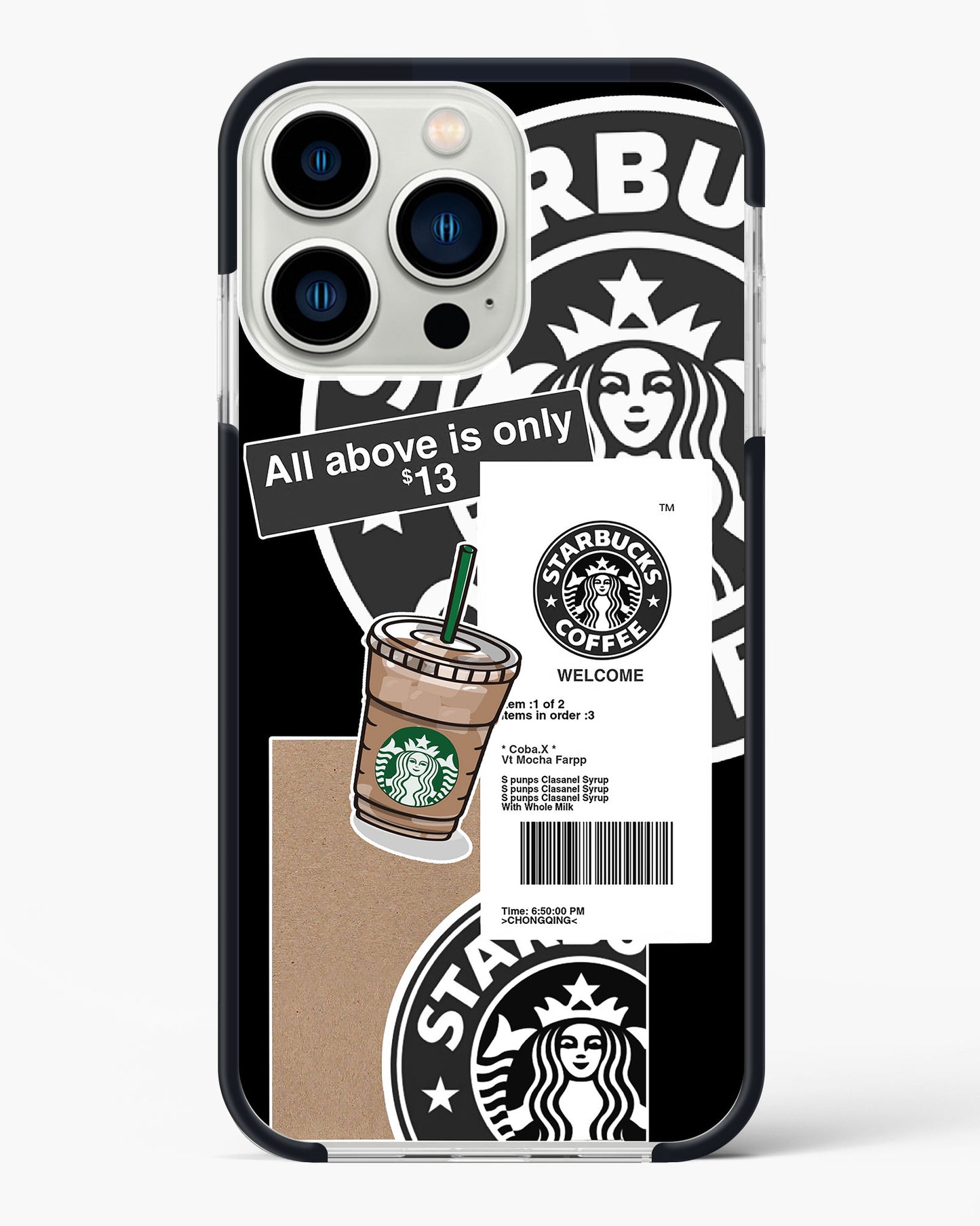 Starbucks Black Impact Drop Protection Case