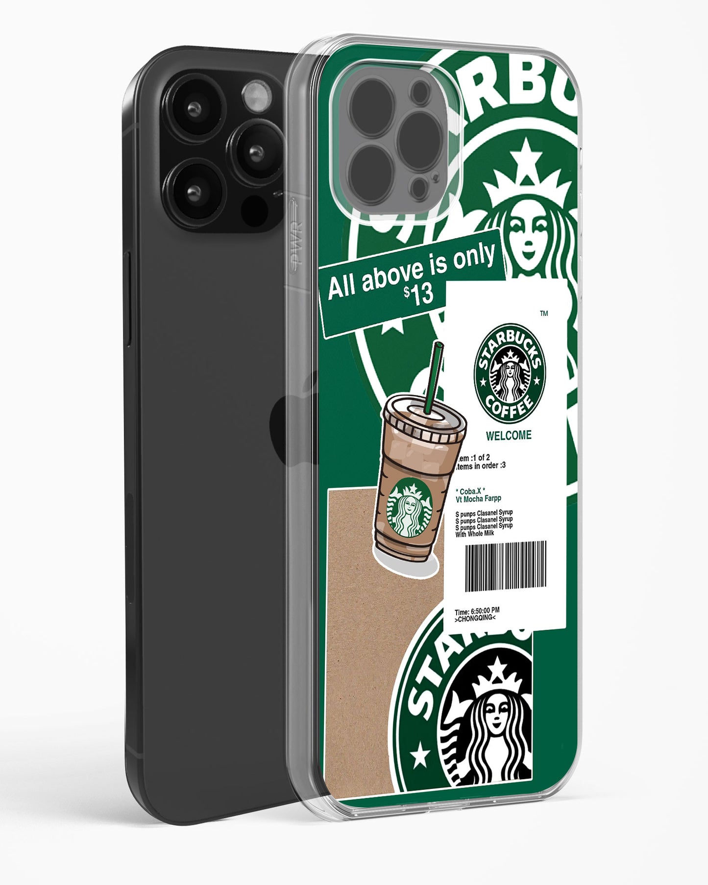 Starbucks Classic Clear Silicone Case