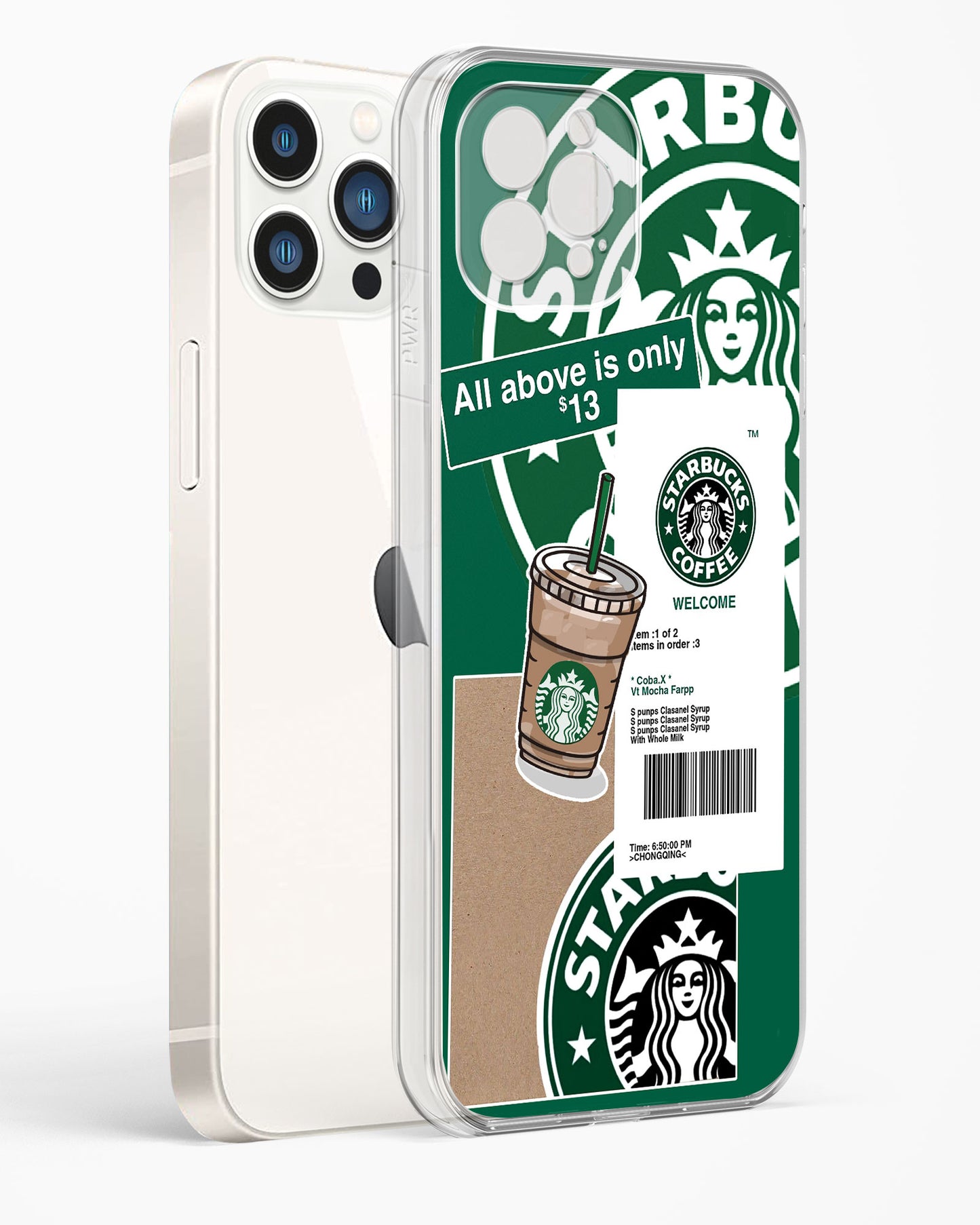 Starbucks Classic Clear Silicone Case