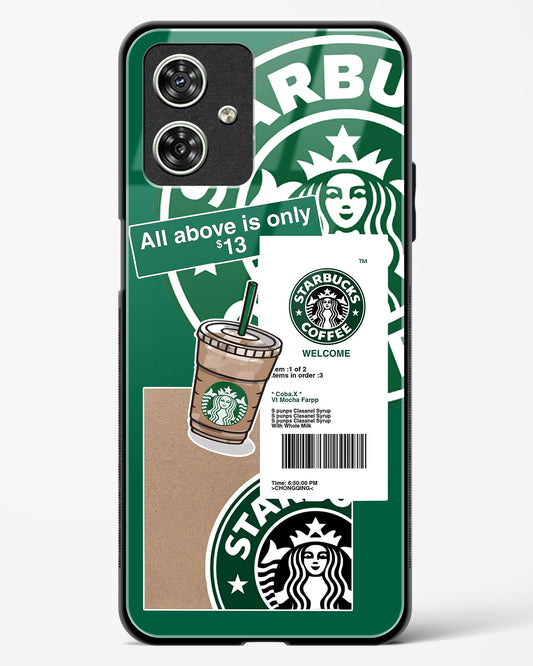 Starbucks Classic Glass Phone Case-Moto G54 5G