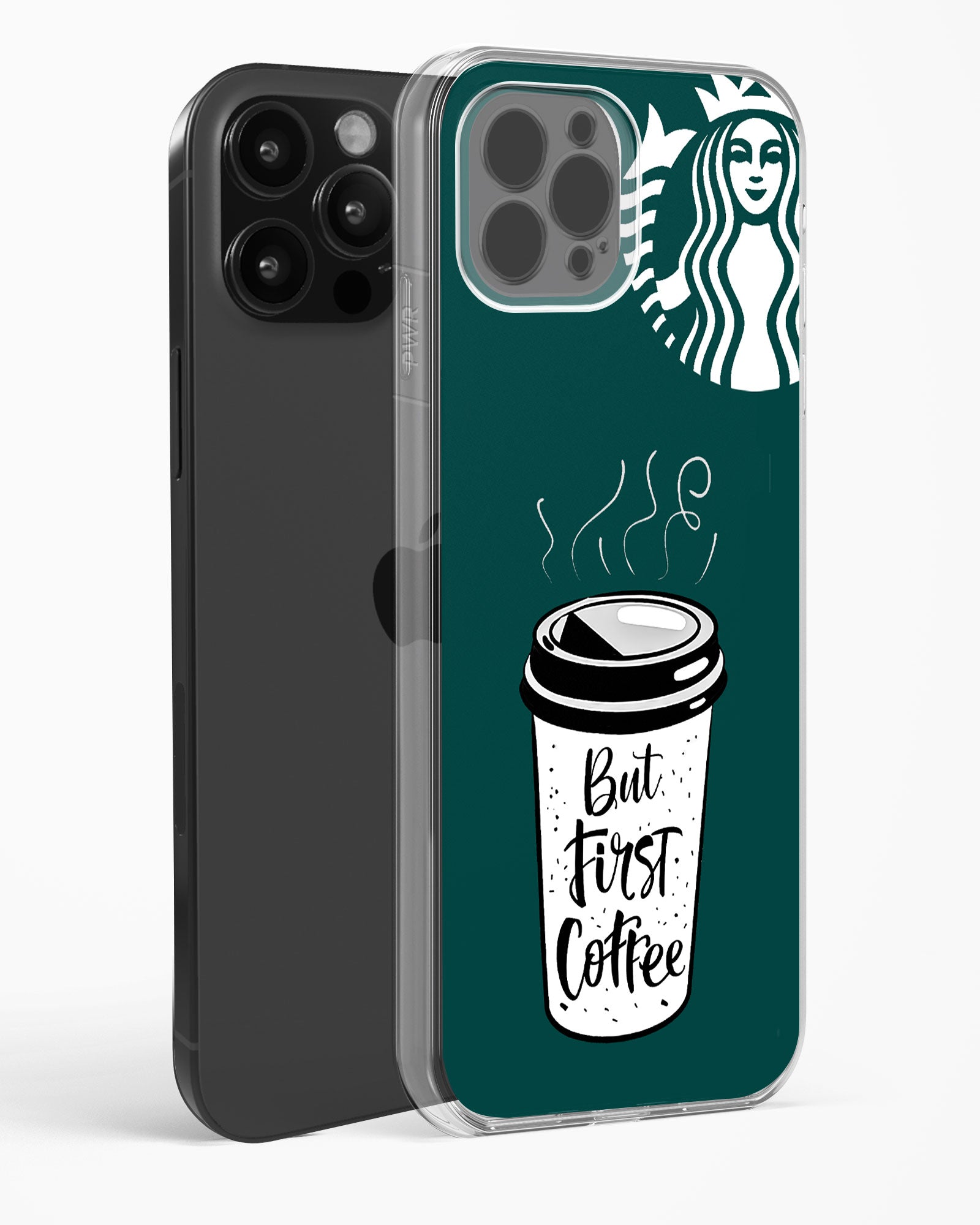 Starbucks Inspired Clear Silicone Case