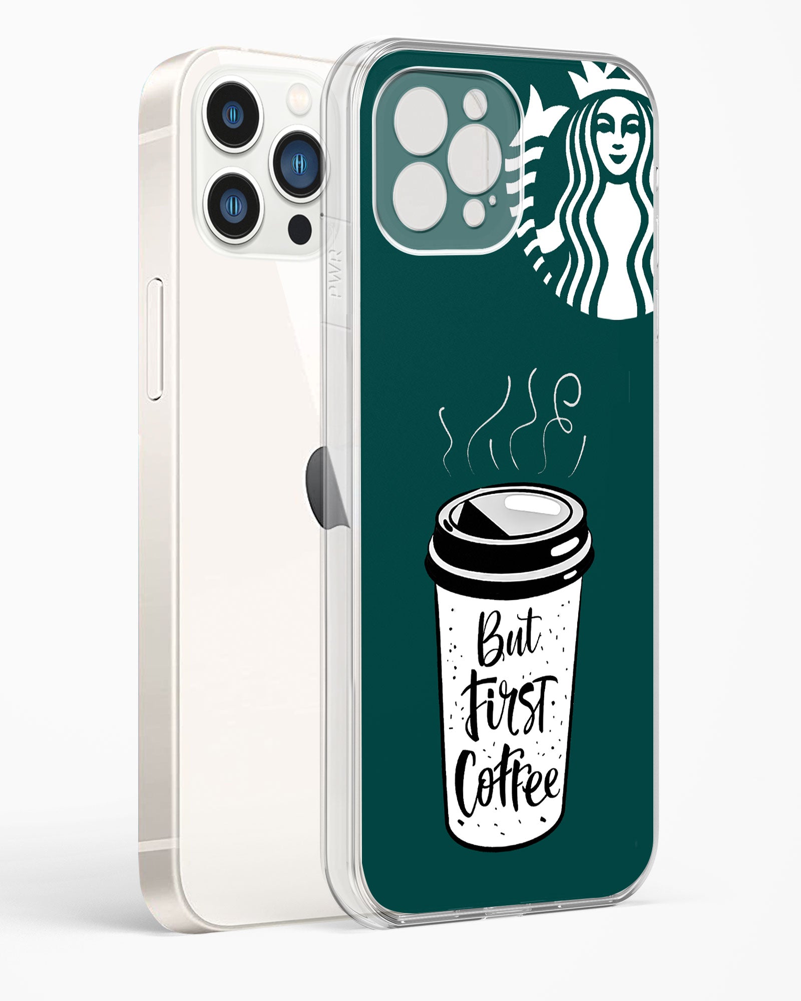 Starbucks Inspired Clear Silicone Case