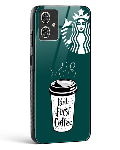 Starbucks Inspired Glass Phone Case-Moto G54 5G