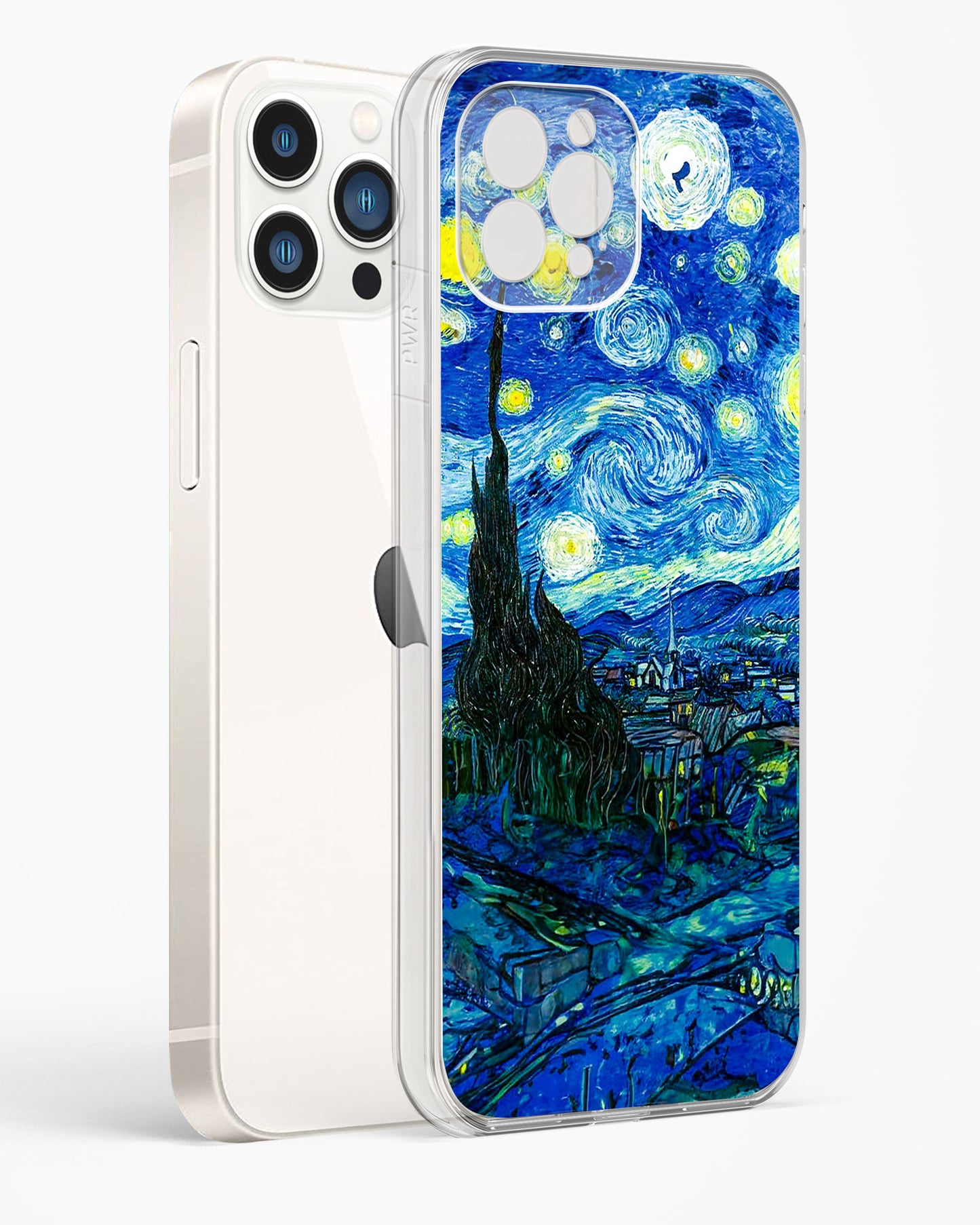 Starry Night Van Gogh's Clear Silicone Case