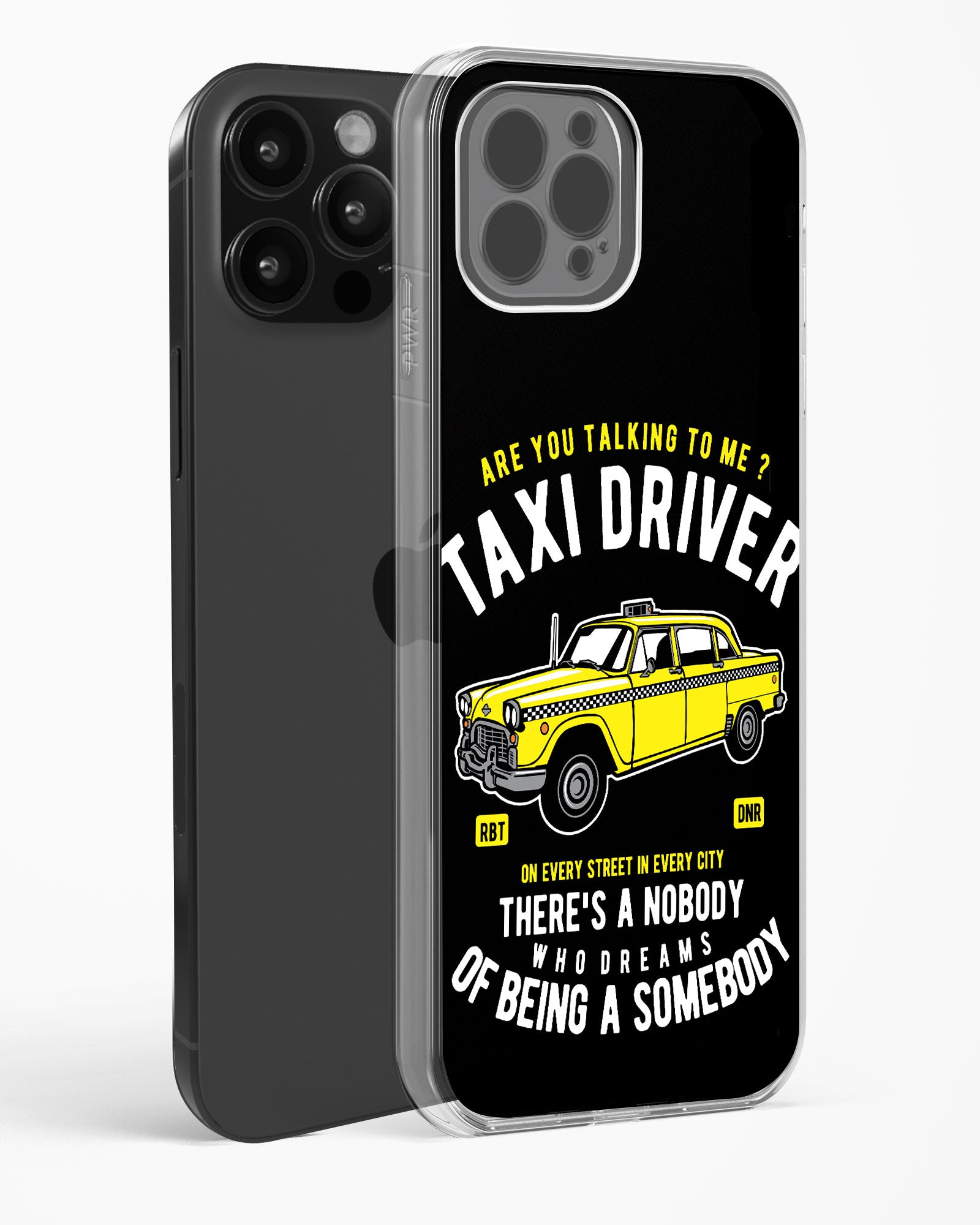 Taxi Driver Dreams Clear Silicone Case