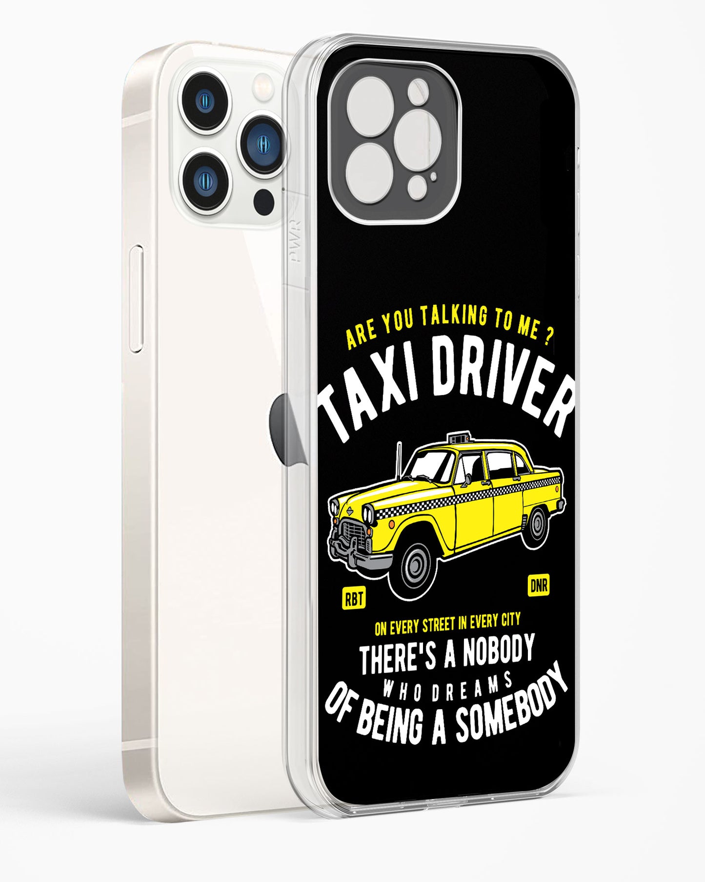 Taxi Driver Dreams Clear Silicone Case