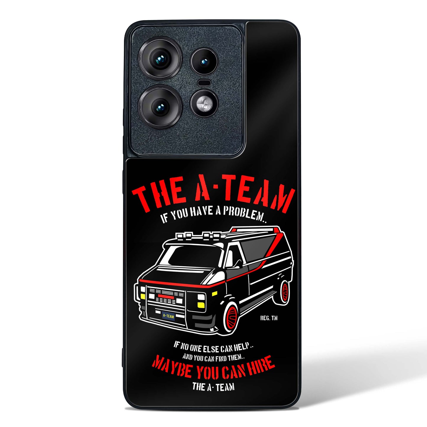 The A-Team Nostalgia Glass Phone Case-Motorola Edge 50 Pro