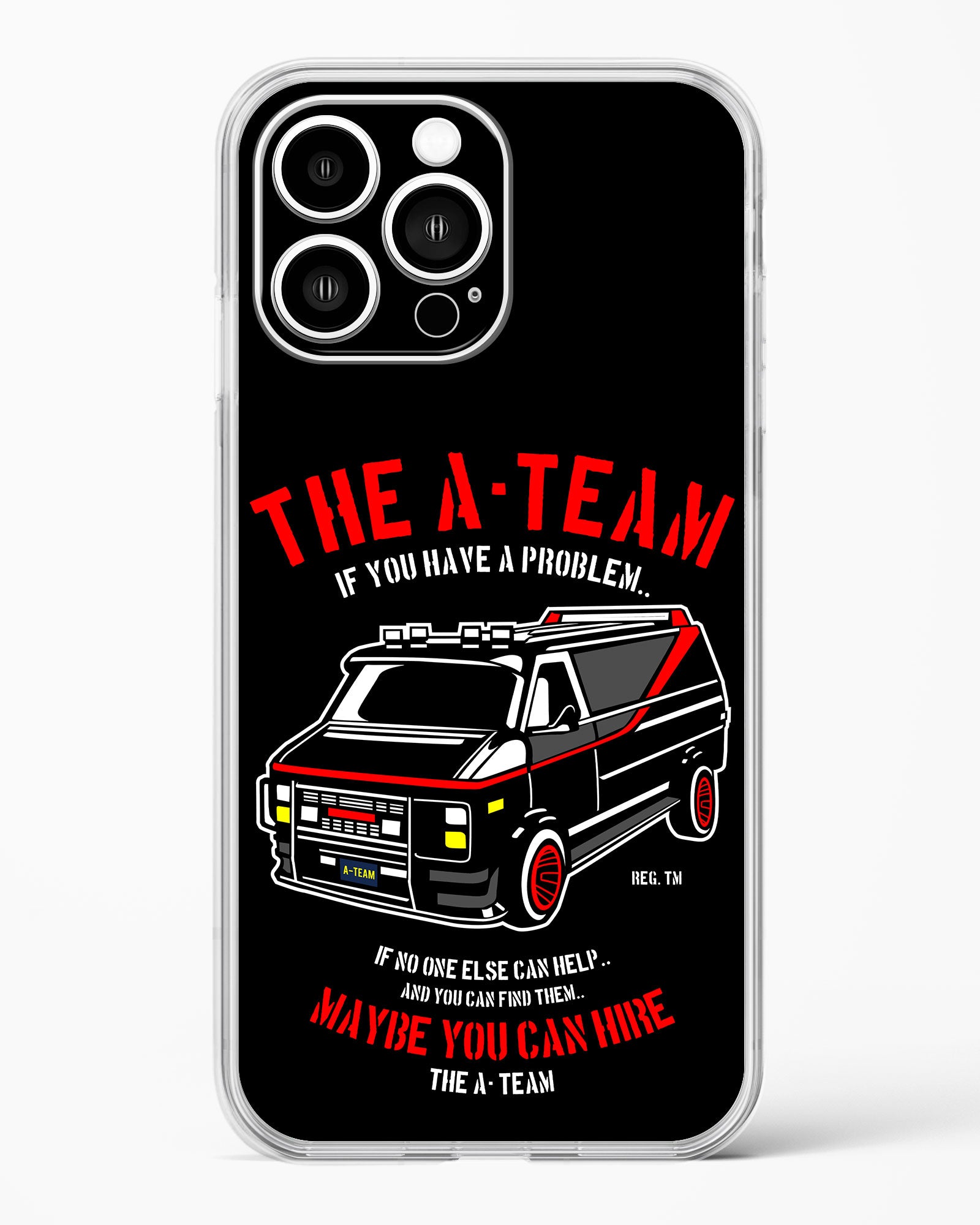 The A-Team Nostalgia Clear Silicone Case