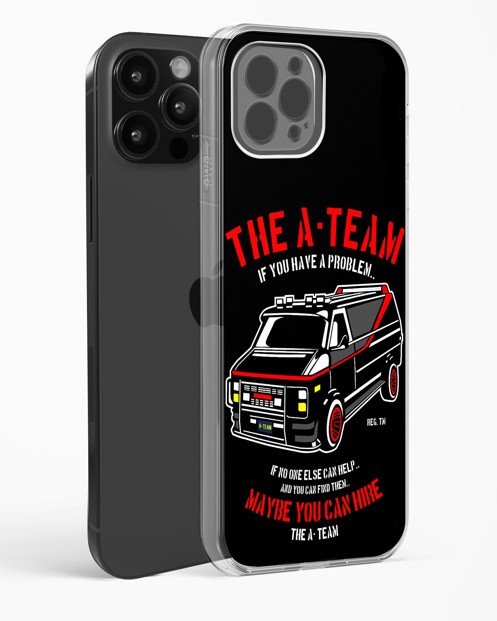 The A-Team Nostalgia Clear Silicone Case