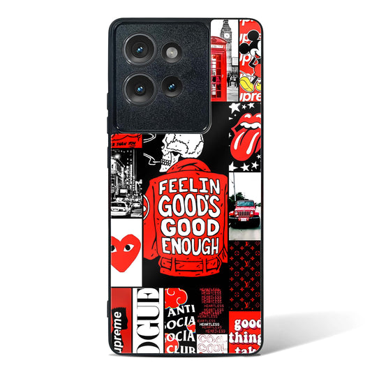 Urban Pop Culture Glass Phone Case-Motorola Edge 50