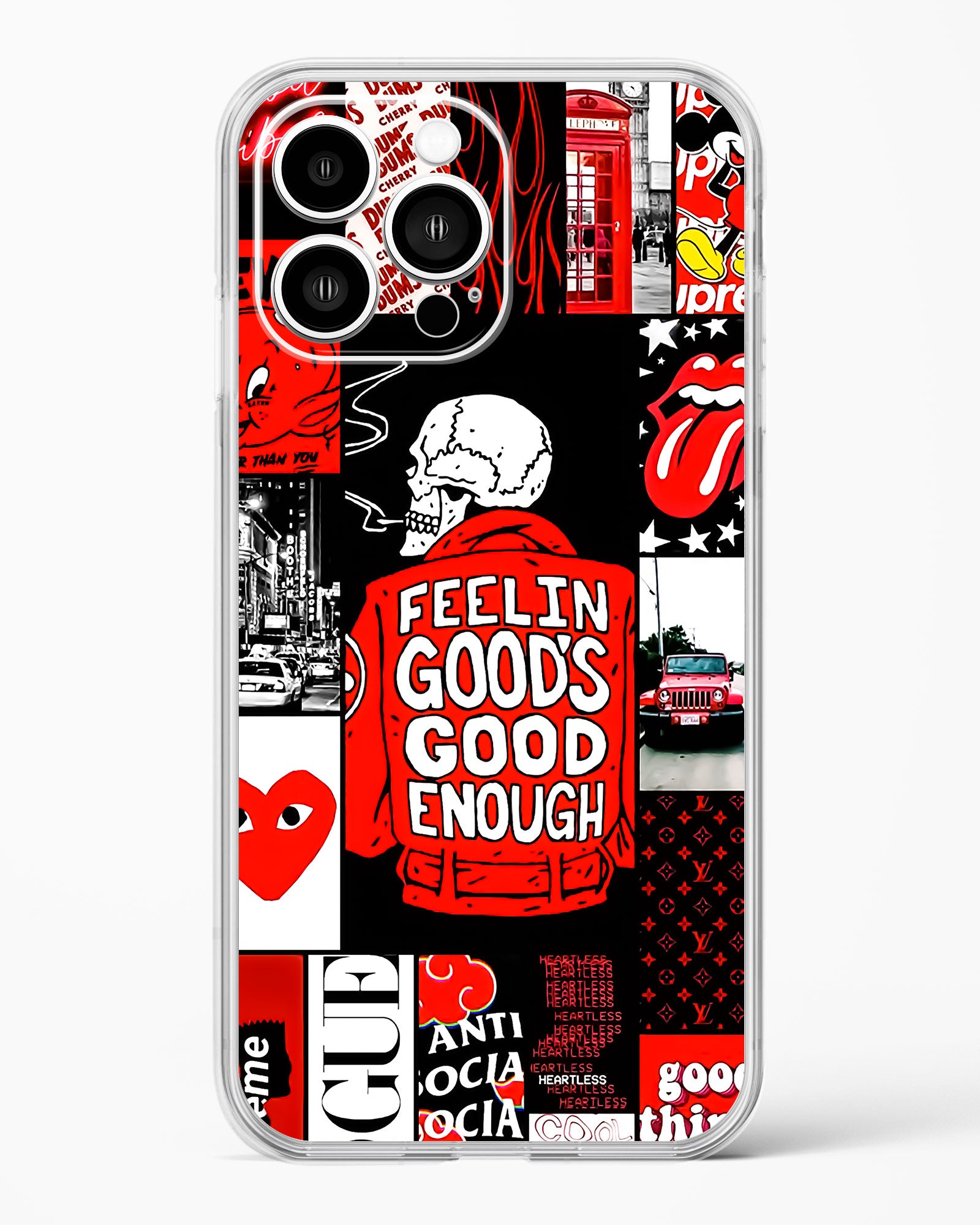 Urban Pop Culture Clear Silicone Case