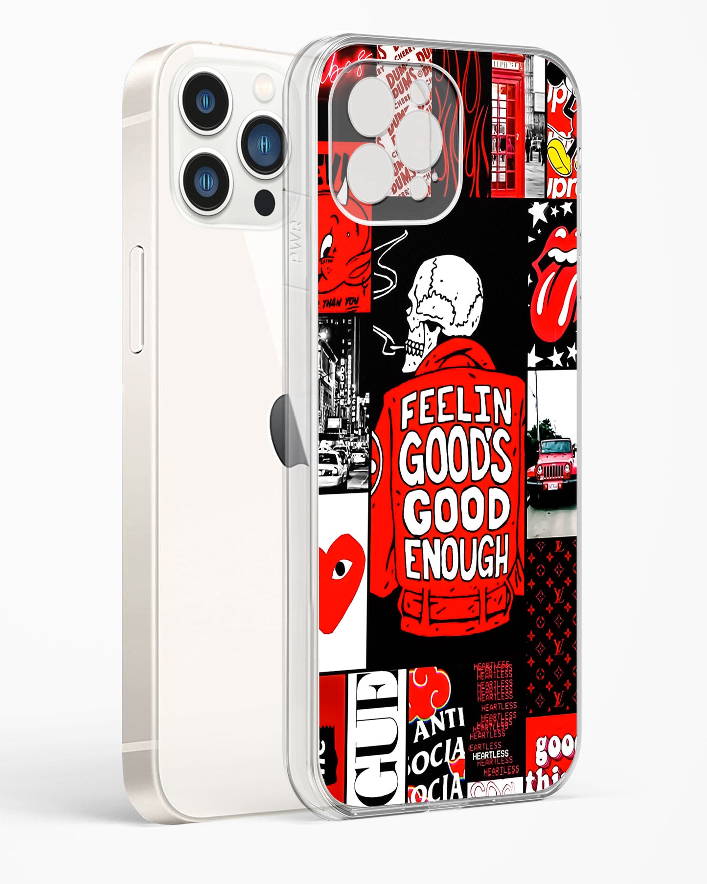 Urban Pop Culture Clear Silicone Case