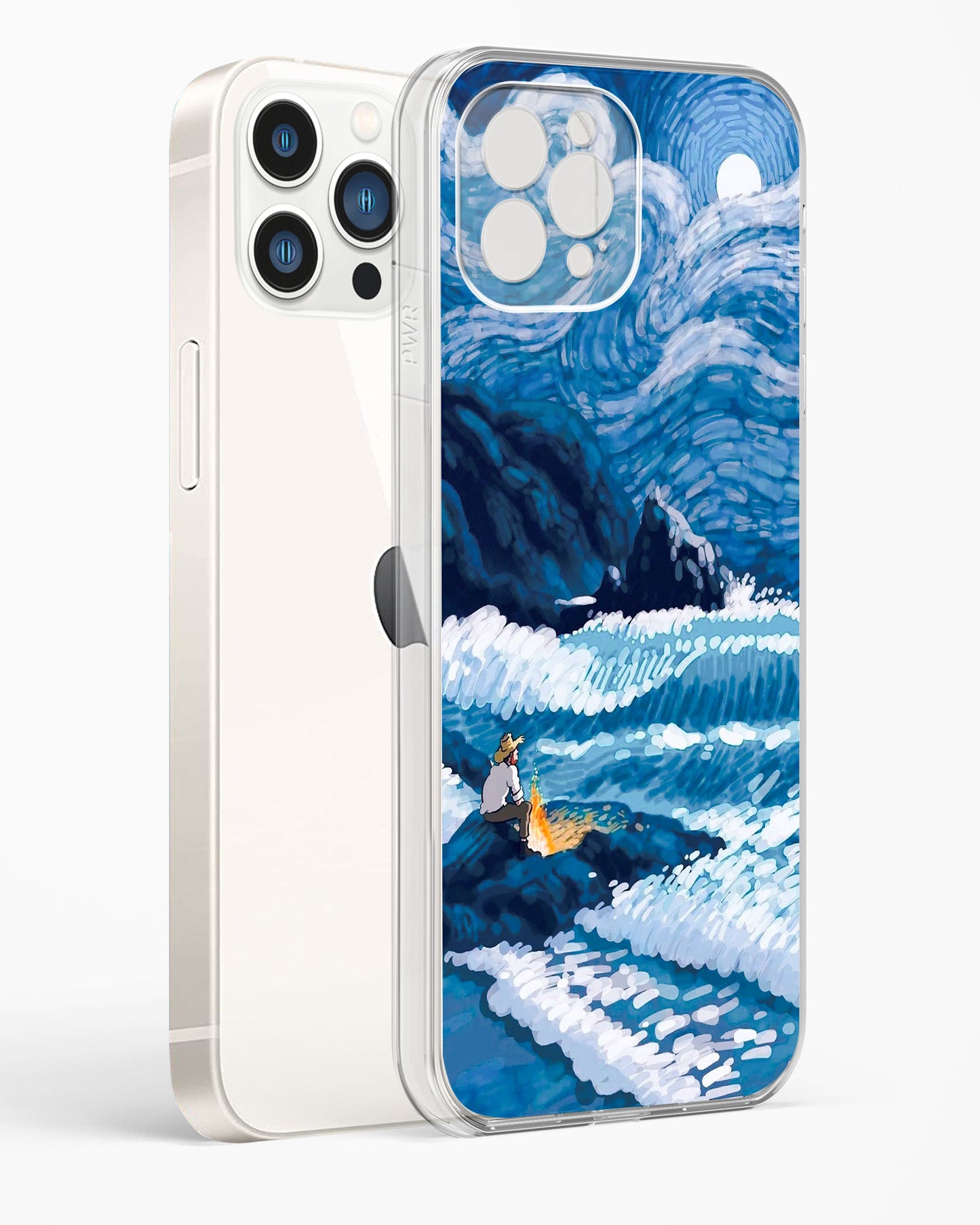 Van Gogh Art Clear Silicone Case