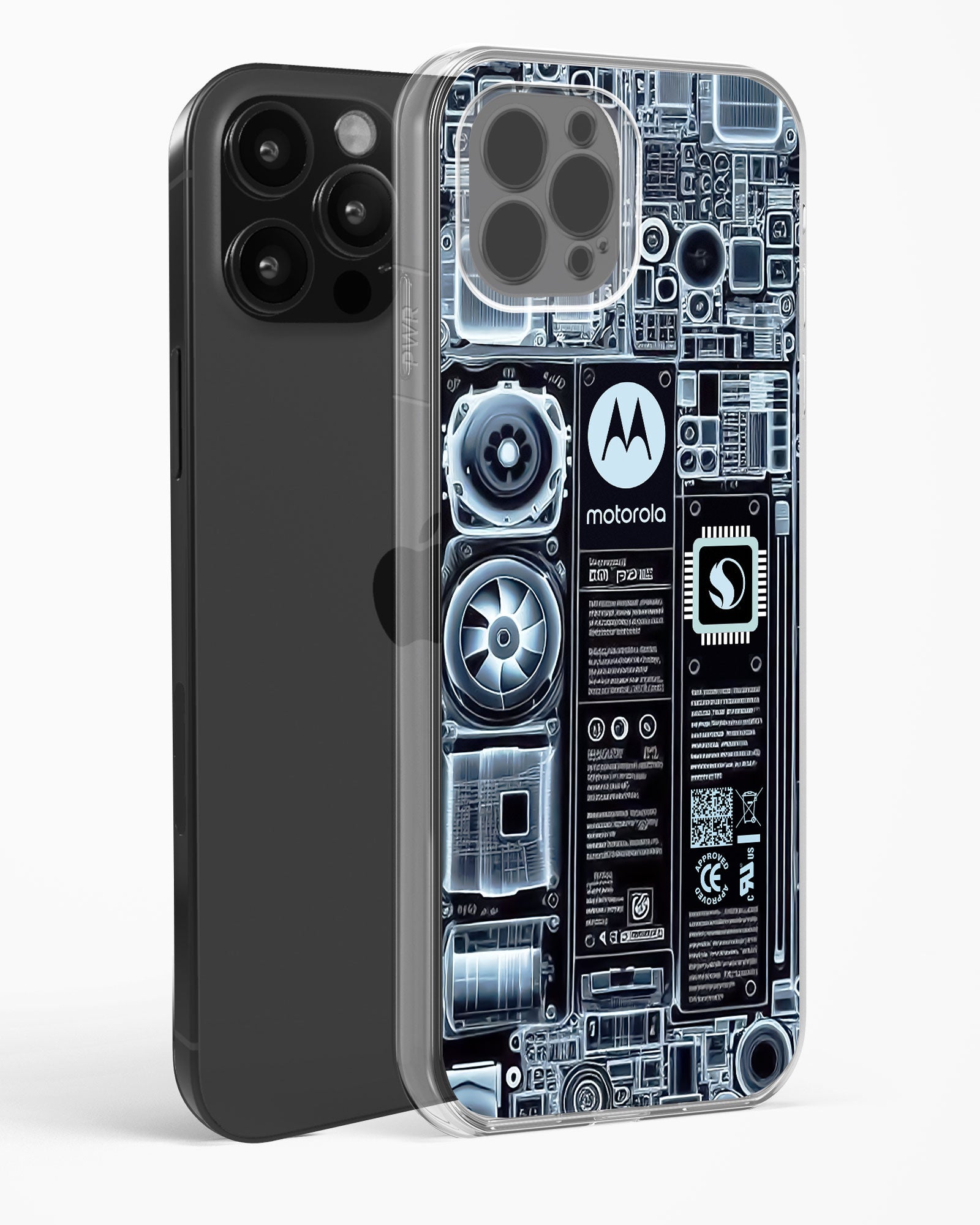 X-ray Vision Circuit Clear Silicone Case