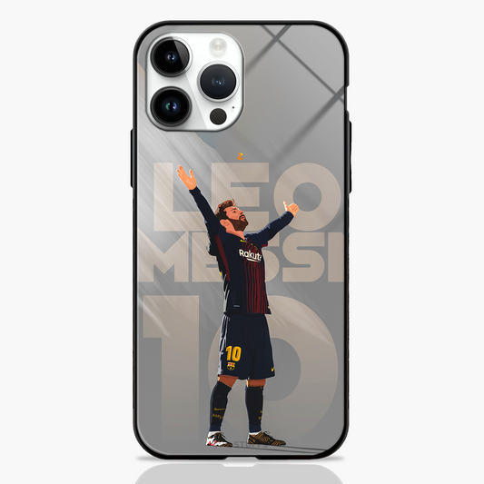 Lionel Messi The GOAT Glass Case - MW Stuffs