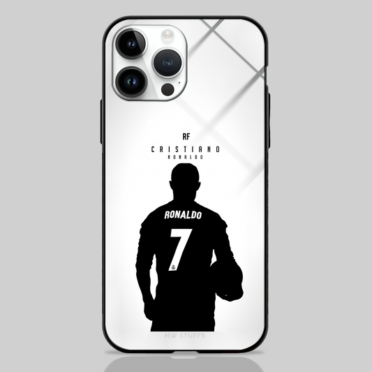 Ronaldo Football Glass Case - MW Stuffs