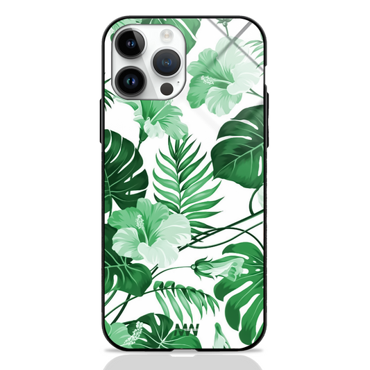 Nature Abstract Greeney Premium Glass Case