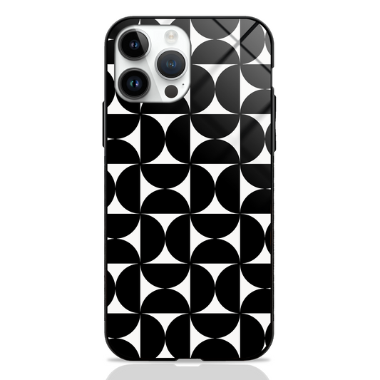 Pixel Perfect Abstract Premium Glass Case