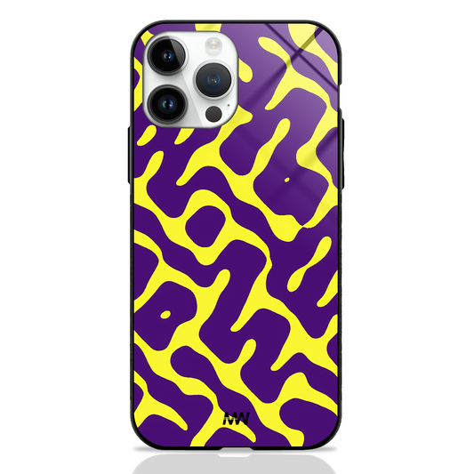 Colorful Abstract Premium Glass Case