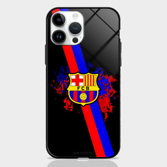 FCB Barcelona Club Glass Case - MW Stuffs