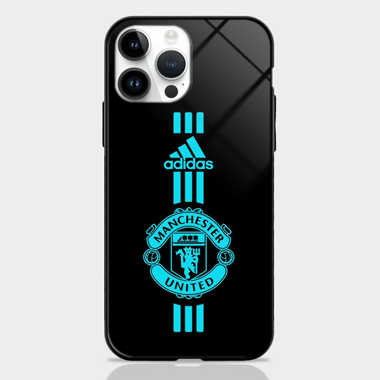 Manchester United Jersey Blue Glass Case - MW Stuffs